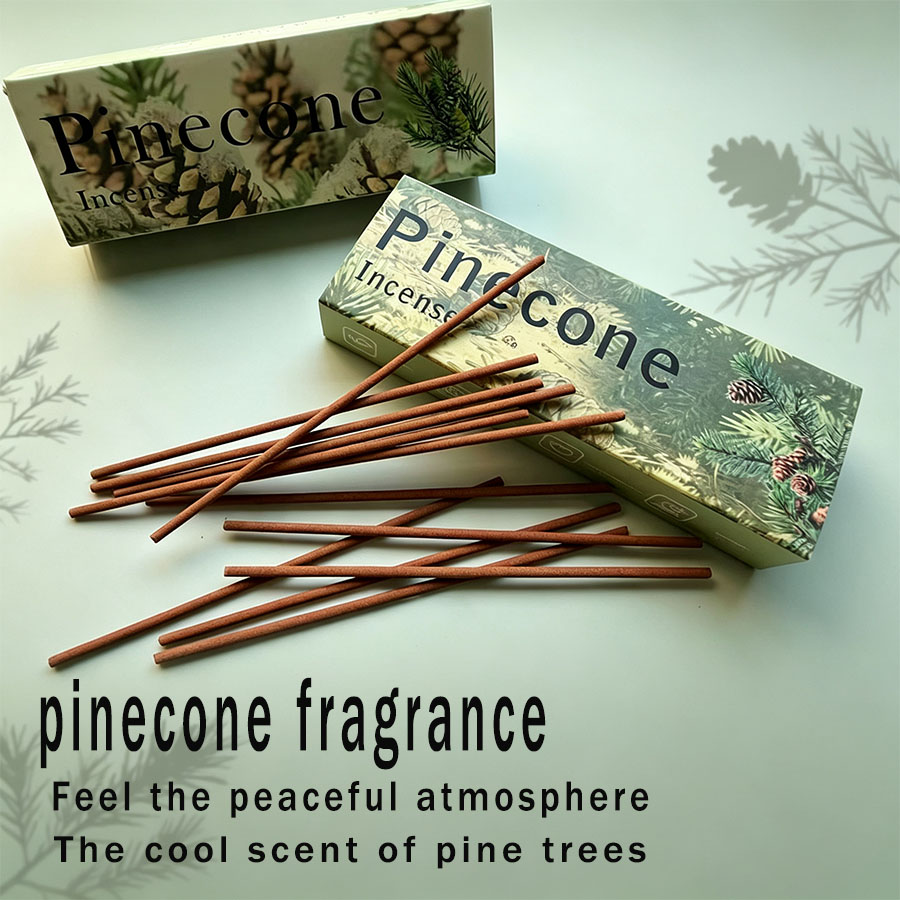 Home Fragrance Tranquillity - 12cm/ 4,72 inch handgemaakte dennenappelgeur -