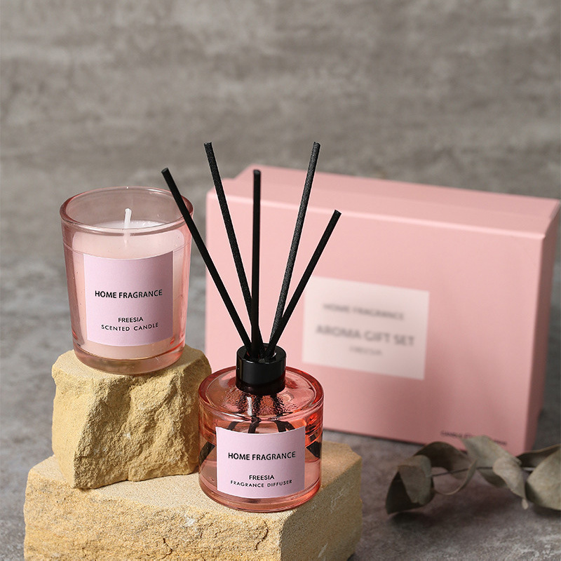 Home Fragrance Reed Diffuser Refill - Premium rietdiffuser en kaars cadeauset, langdurige