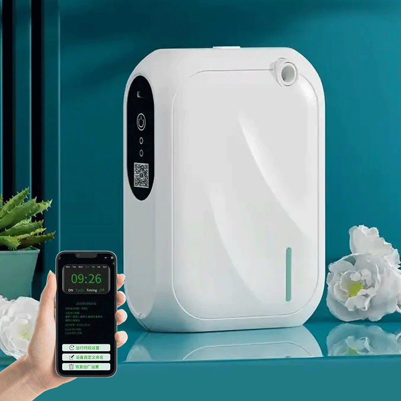 Home Fragrance Device - Dekking 200m3 Geurverspreider Machine Bluetooth APP