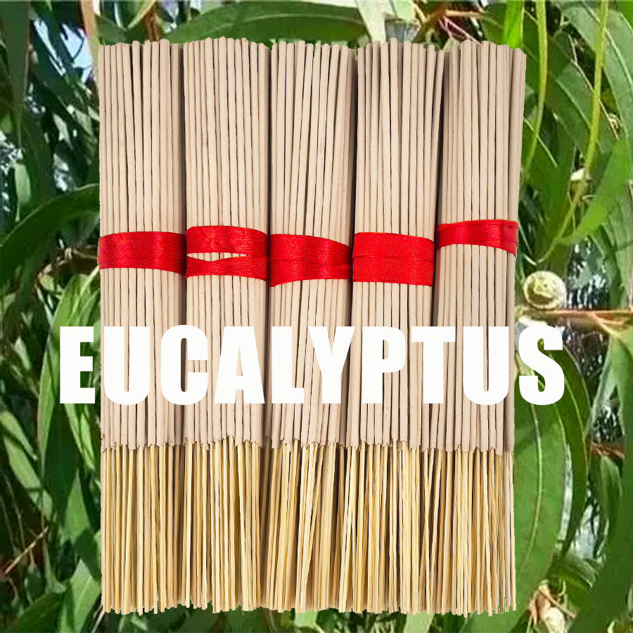 Home Fragrance Scented Candle - Hoogwaardige natuurlijke bamboe eucalyptus wierookstokjes -