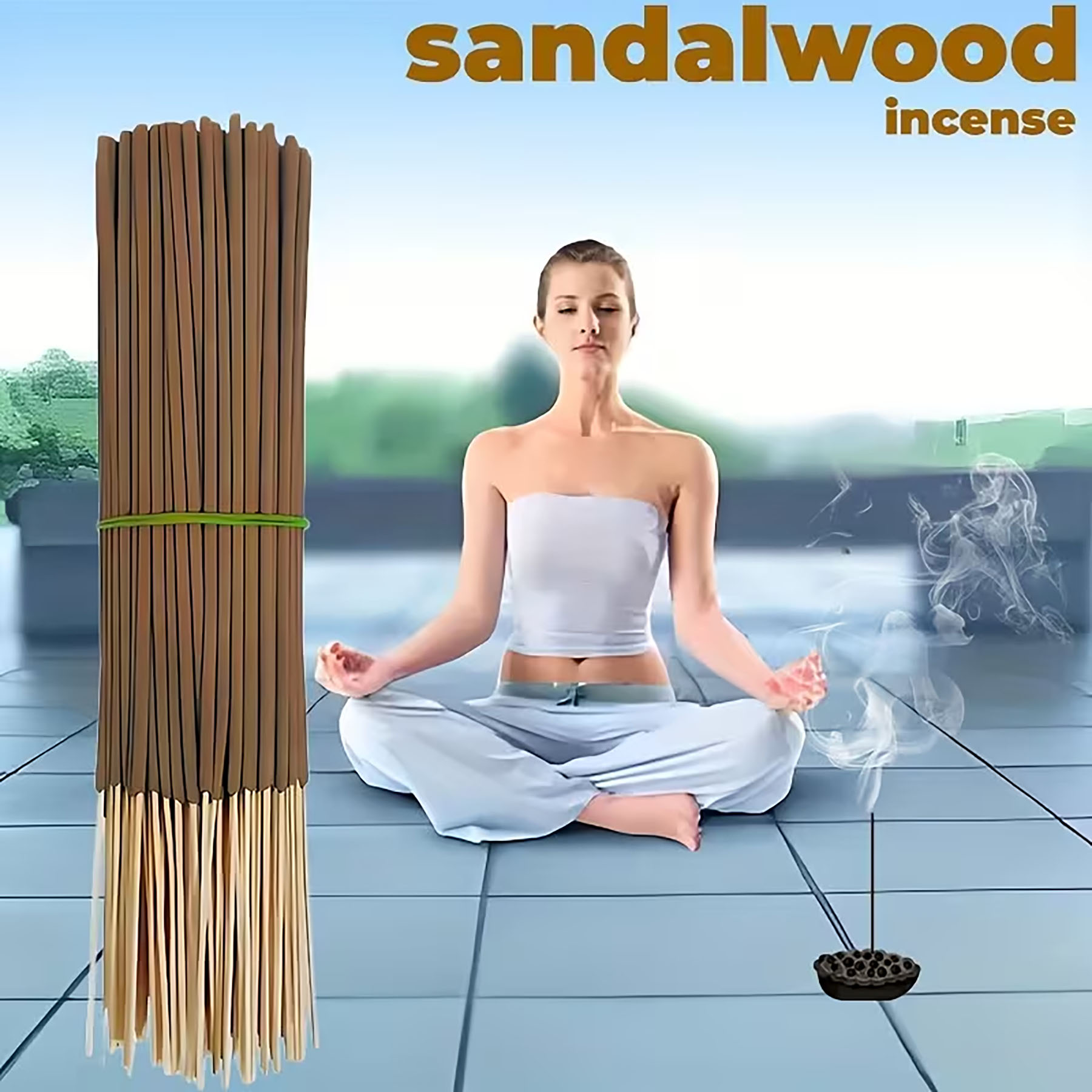 Home Fragrance Tranquillity - 23/45/148/348 stuks sandelhoutstokken Palo Santo langdurige