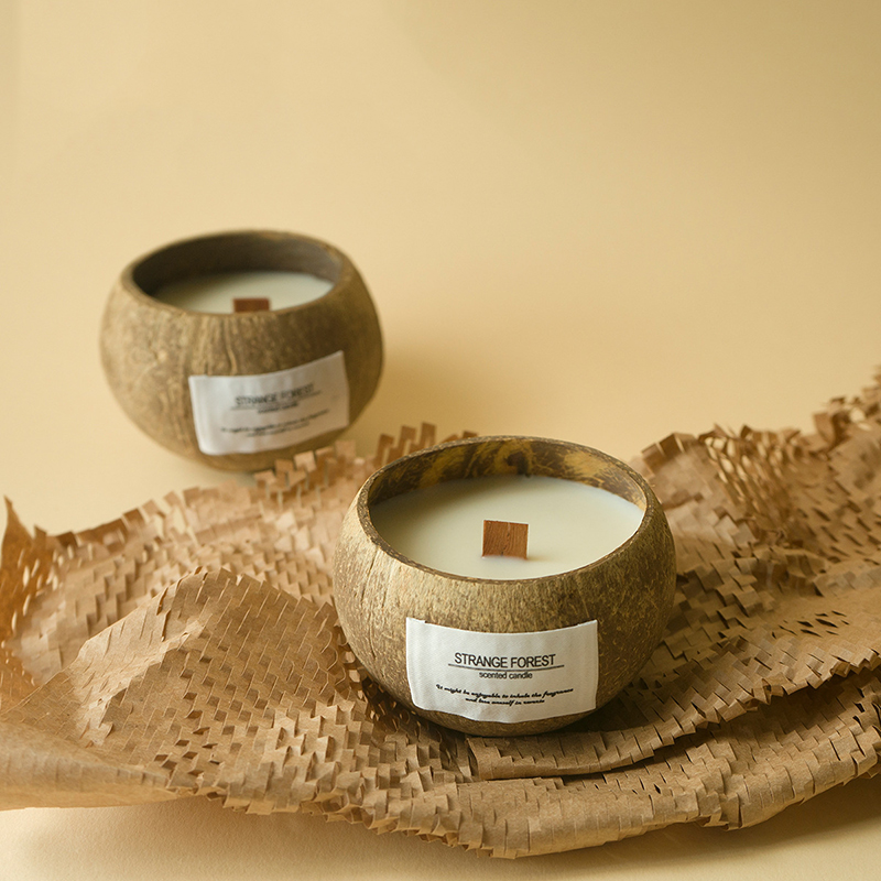 Home Fragrance Scented Candle - Kokosnoot Aromatherapie Kaars Essentiële Olie Geur