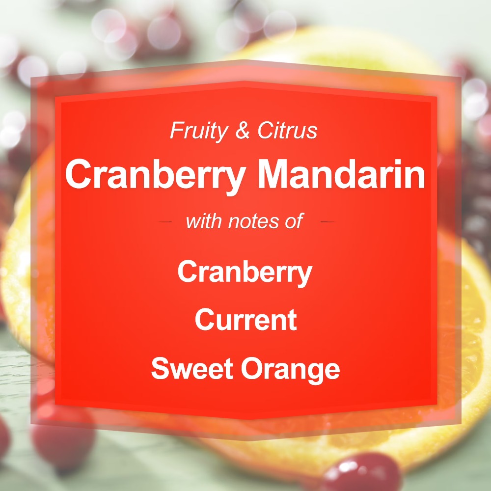Cranberry Mandarijn Geurende K - Home Fragrance Scented Candle recensie en prijs