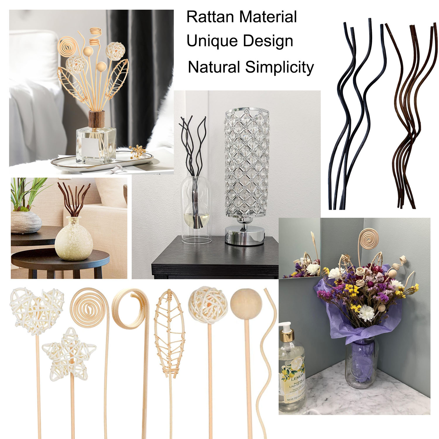 5/15 Stuks Lange Golvende Rota - Home Fragrance Reed Diffuser Refill recensie en prijs