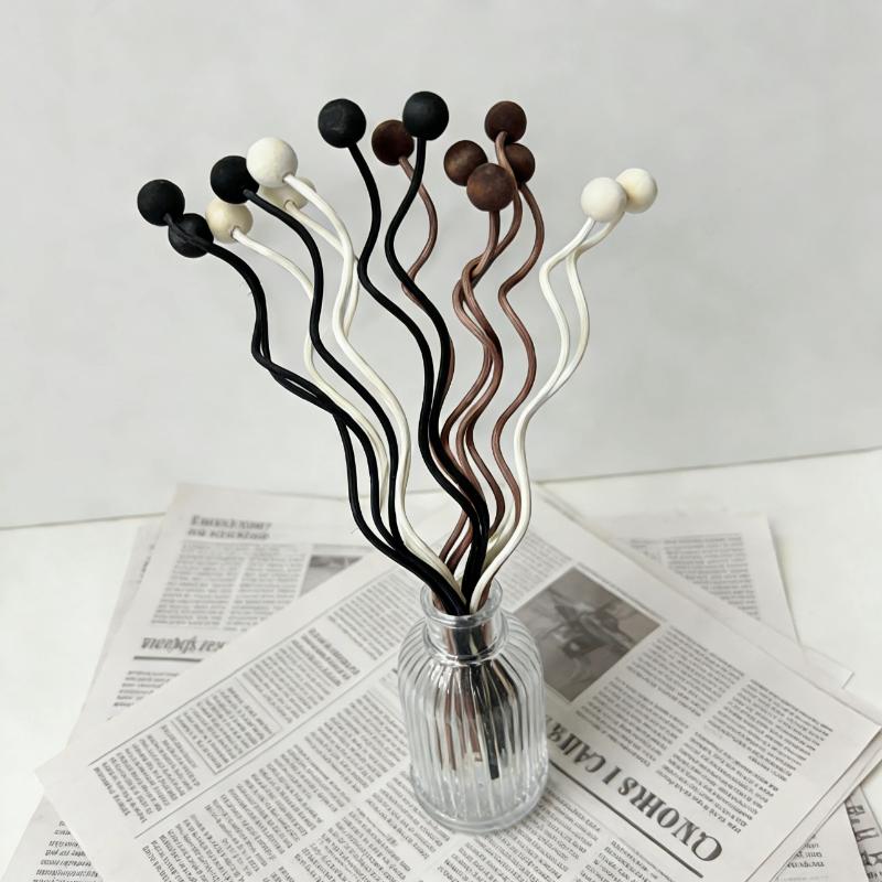 Houten kralen golfvormige rota - Home Fragrance Reed Diffuser Refill recensie en prijs