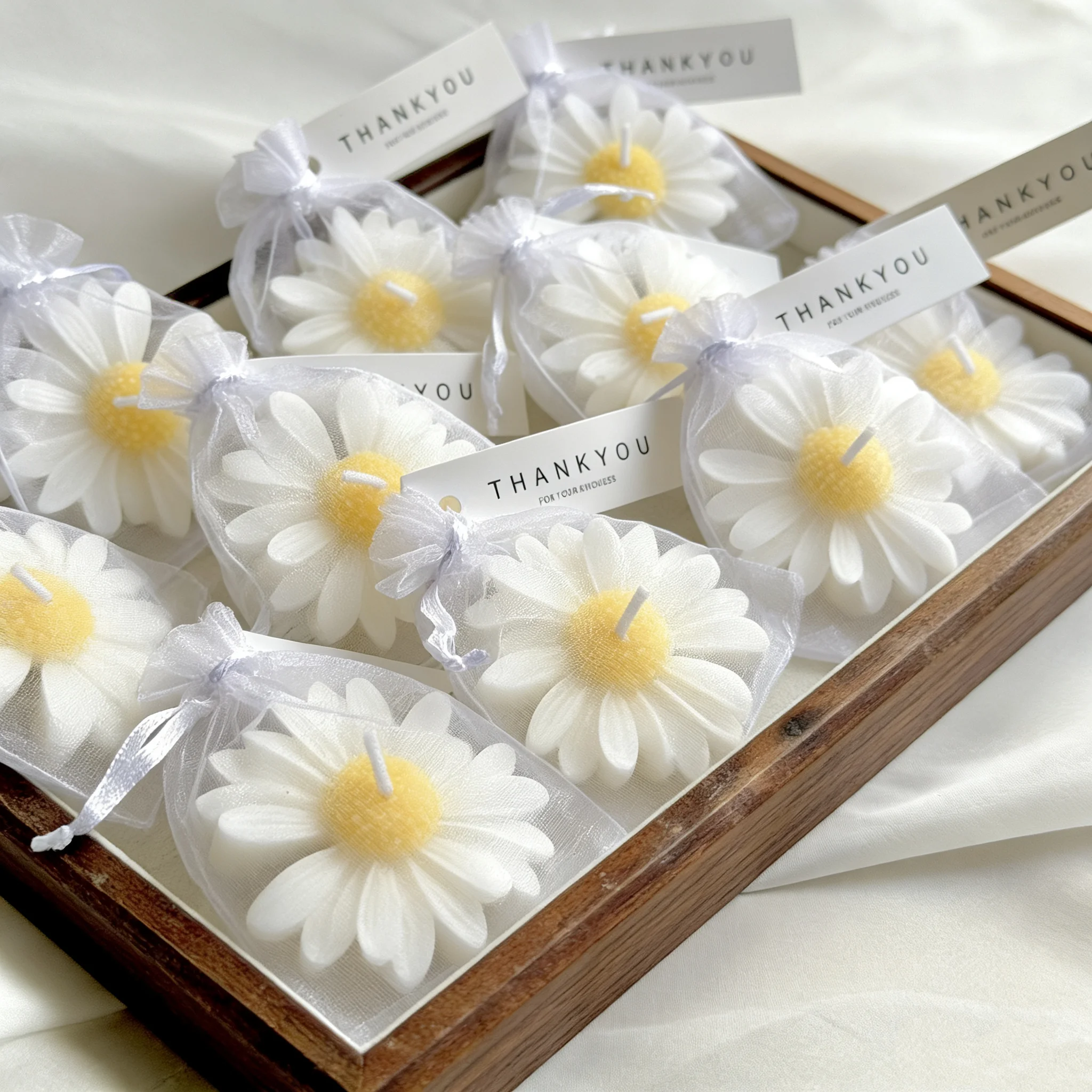 yes1pc/5pcs/10pcs Daisy Shaped - Home Fragrance Scented Candle recensie en prijs