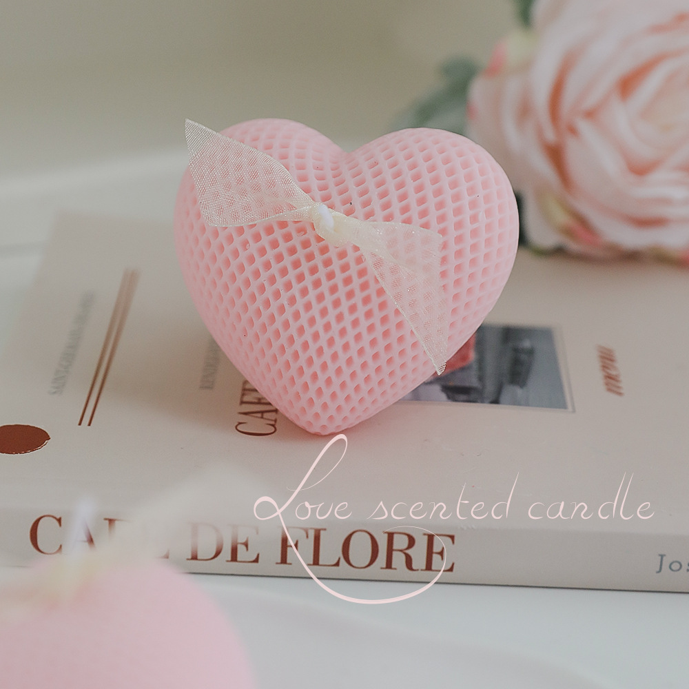Geurkaars in hartvorm voor Val - Home Fragrance Scented Candle recensie en prijs