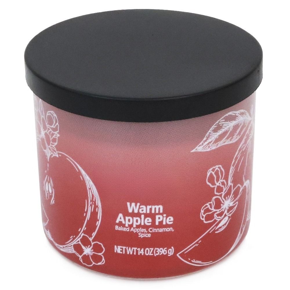 Geurkaars met warme appel-taar - Home Fragrance Scented Candle recensie en prijs
